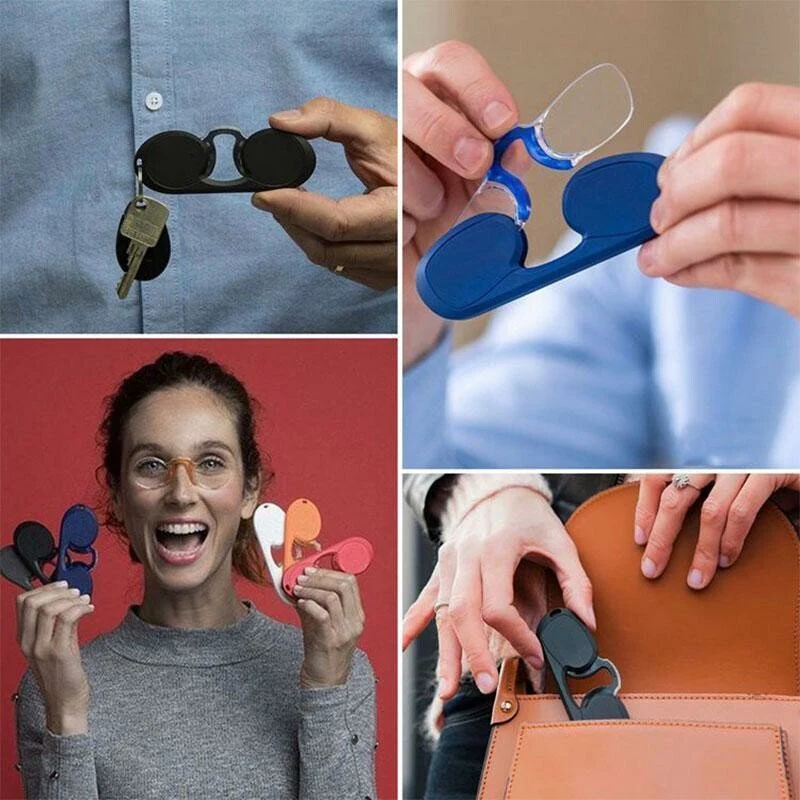 Portable Mini Nose Clip Reading Glasses🔥Hot Sale🔥 - Image 6