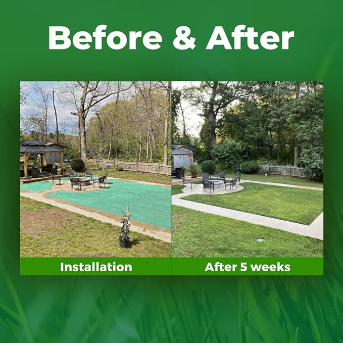 🔥BUY 3 GET 3 FREE (6PCS)🔥 Grass Seed Mat- 2MIN TO INSTALL - Image 5