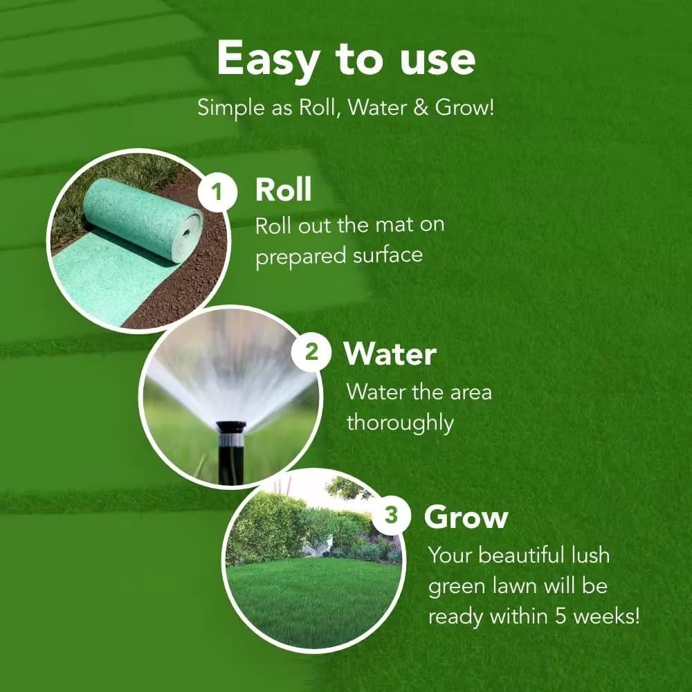 🔥BUY 3 GET 3 FREE (6PCS)🔥 Grass Seed Mat- 2MIN TO INSTALL - Image 7