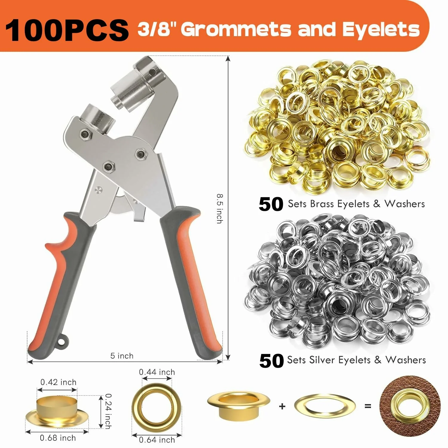 🔧Professional Grommets Kit - Image 8