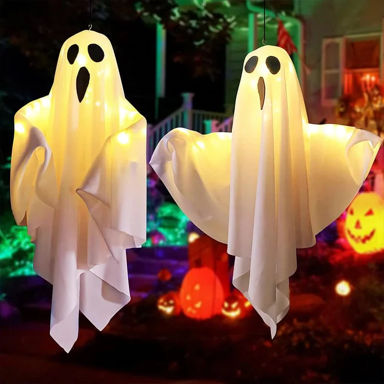 👻👻Halloween Glowing Ghost Chandelier - Image 13