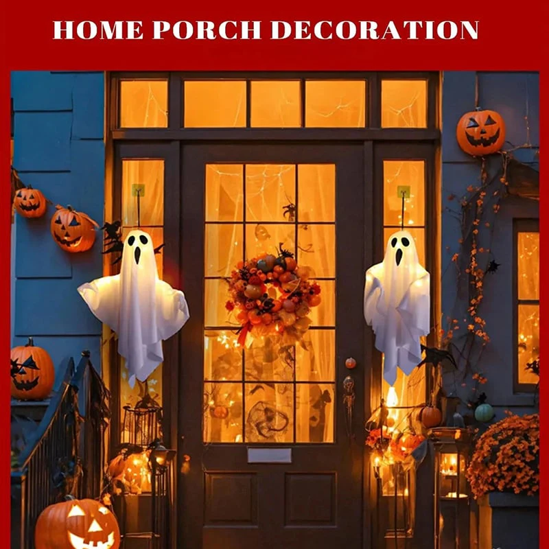 👻👻Halloween Glowing Ghost Chandelier - Image 15