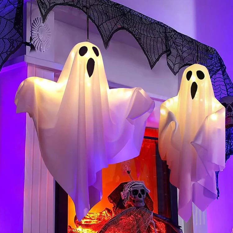 👻👻Halloween Glowing Ghost Chandelier - Image 8