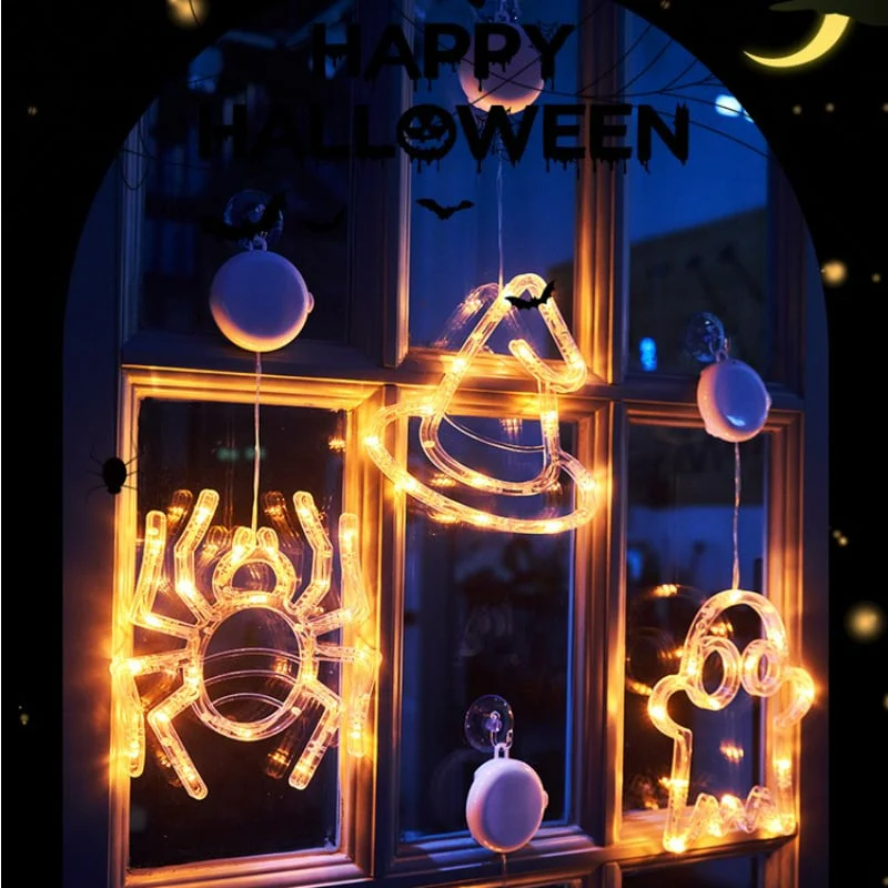 ✨Hot Sale✨ 2023 Upgrade Halloween Window Lights  Decorations - Image 3