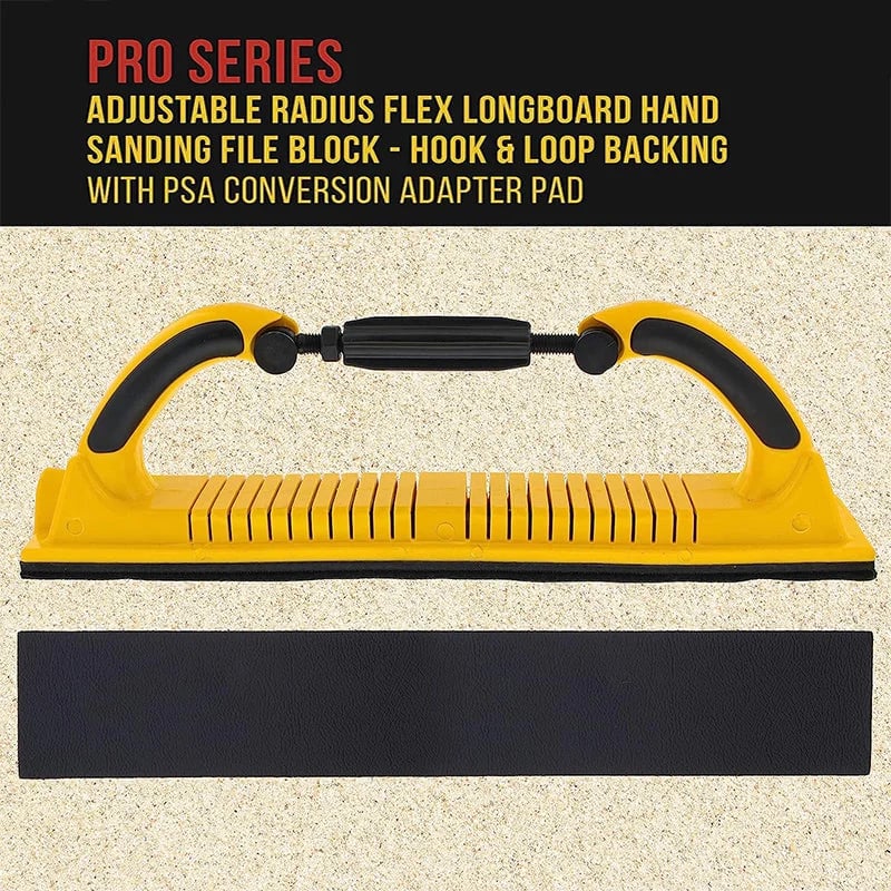 ð¥Adjustable Radius Flex Longboard Hand Sanding File Block Hand Grinder