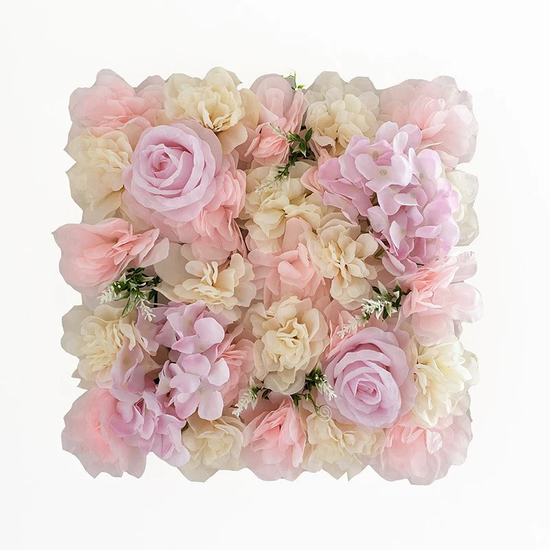 Hand-rolled fabric flower wall - perfect decoration for outdoor events - Image 10