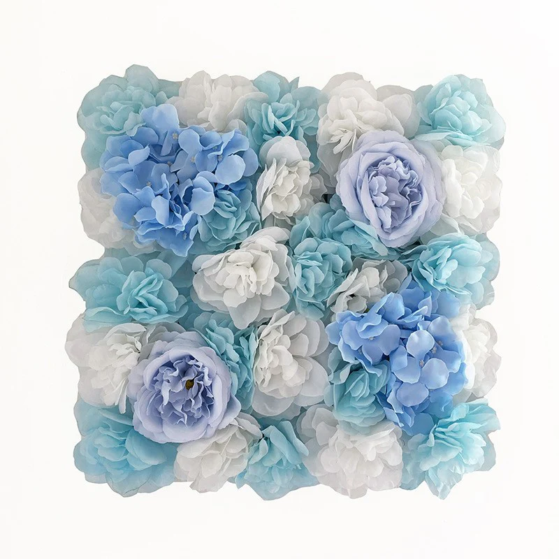 Hand-rolled fabric flower wall - perfect decoration for outdoor events - Image 24