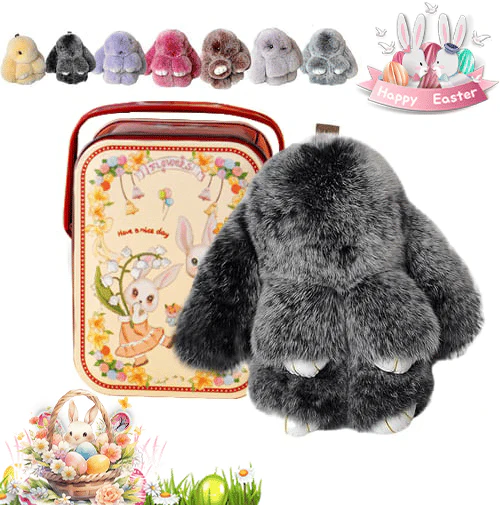 Easter Sale 🐰 Handmade Soft Bunny Pendant - Image 10