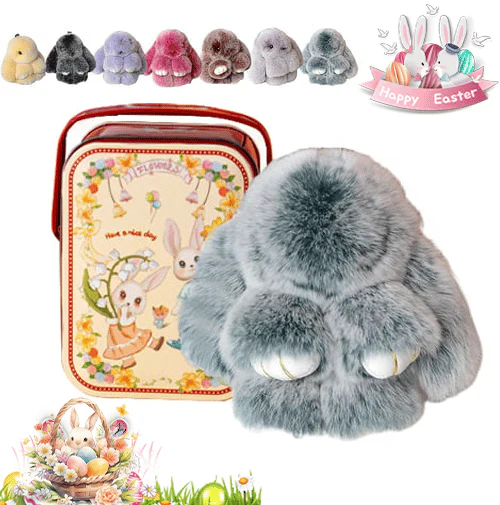 Easter Sale 🐰 Handmade Soft Bunny Pendant - Image 11