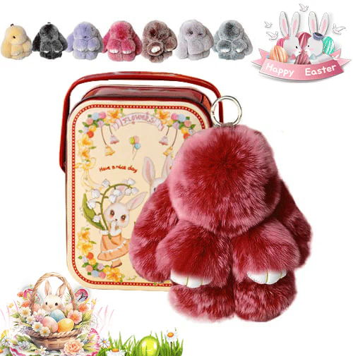 Easter Sale 🐰 Handmade Soft Bunny Pendant - Image 15