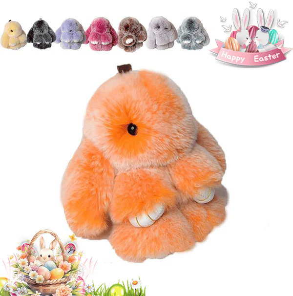 Easter Sale 🐰 Handmade Soft Bunny Pendant - Image 23