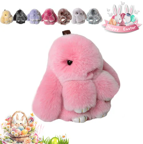 Easter Sale 🐰 Handmade Soft Bunny Pendant - Image 24