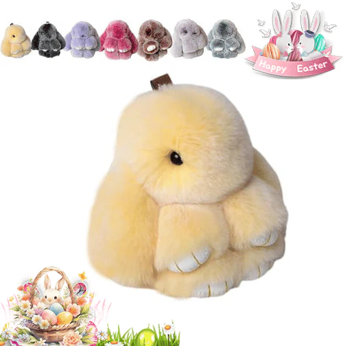 Easter Sale 🐰 Handmade Soft Bunny Pendant - Image 28