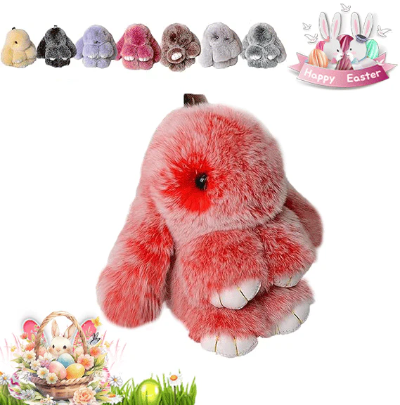 Easter Sale 🐰 Handmade Soft Bunny Pendant - Image 30