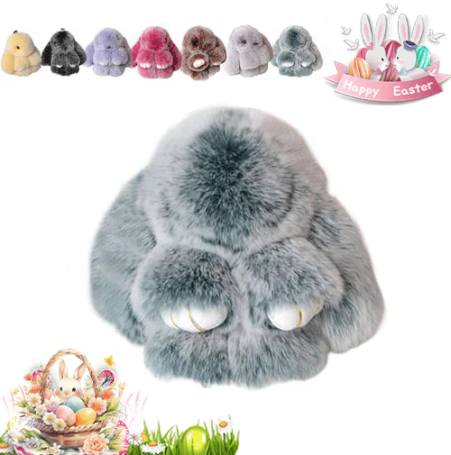 Easter Sale 🐰 Handmade Soft Bunny Pendant - Image 32