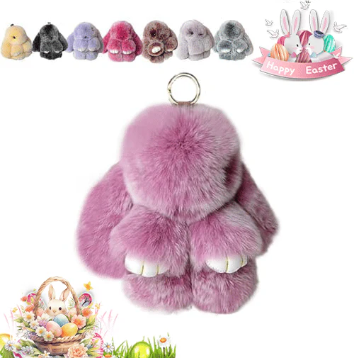 Easter Sale 🐰 Handmade Soft Bunny Pendant - Image 36