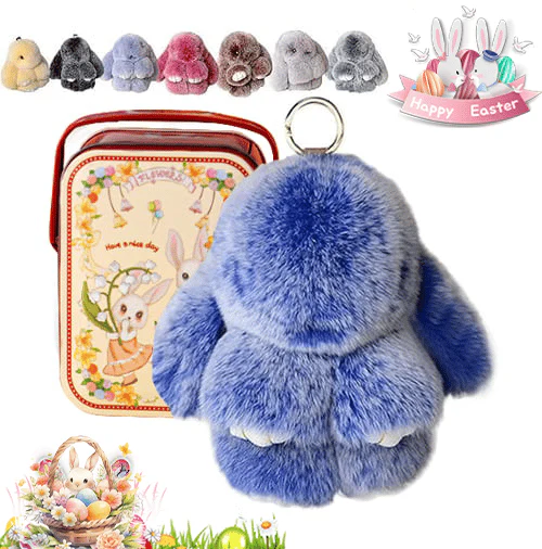 Easter Sale 🐰 Handmade Soft Bunny Pendant - Image 6