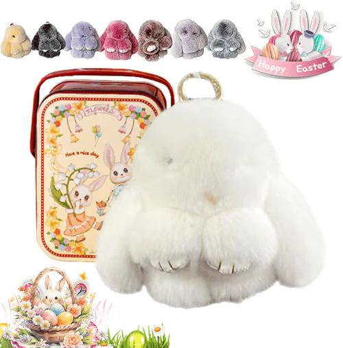 Easter Sale 🐰 Handmade Soft Bunny Pendant - Image 7