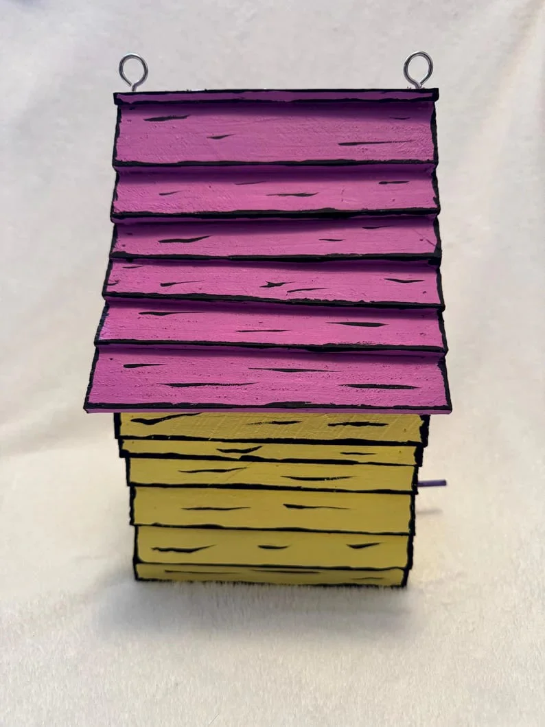 🔥- Dr Seuss Inspired Wooden Handmade Birdhouse (🔥BUY 2 FREE SHIPPING) - Image 5
