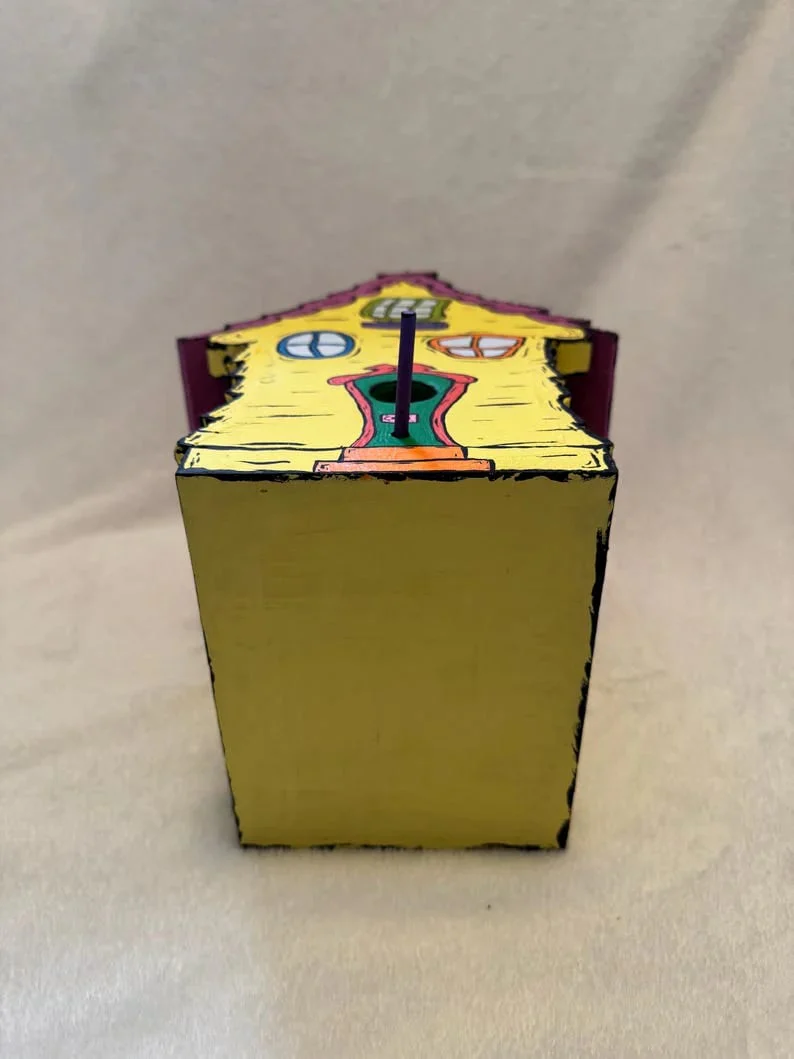 🔥- Dr Seuss Inspired Wooden Handmade Birdhouse (🔥BUY 2 FREE SHIPPING) - Image 6