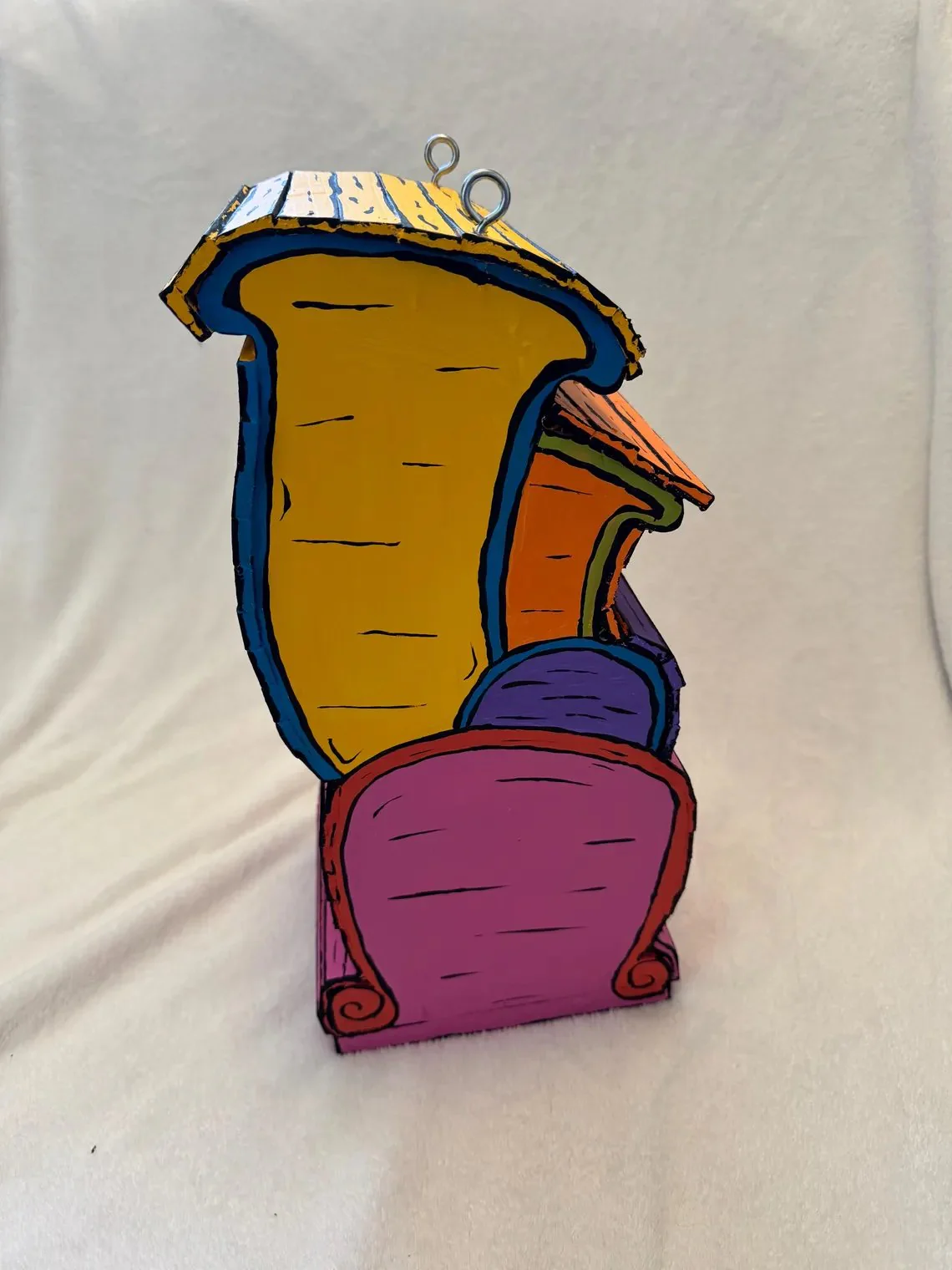 🔥- Dr Seuss Inspired Wooden Handmade Birdhouse (🔥BUY 2 FREE SHIPPING) - Image 9