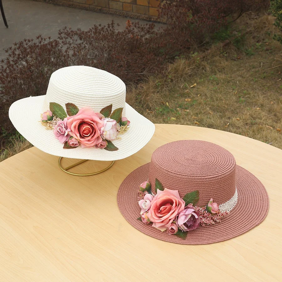 Handmade Woven Flower Straw Hatš„Buy 2 Get 10% OFF - Image 11