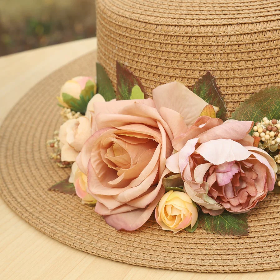 Handmade Woven Flower Straw Hatš„Buy 2 Get 10% OFF - Image 13