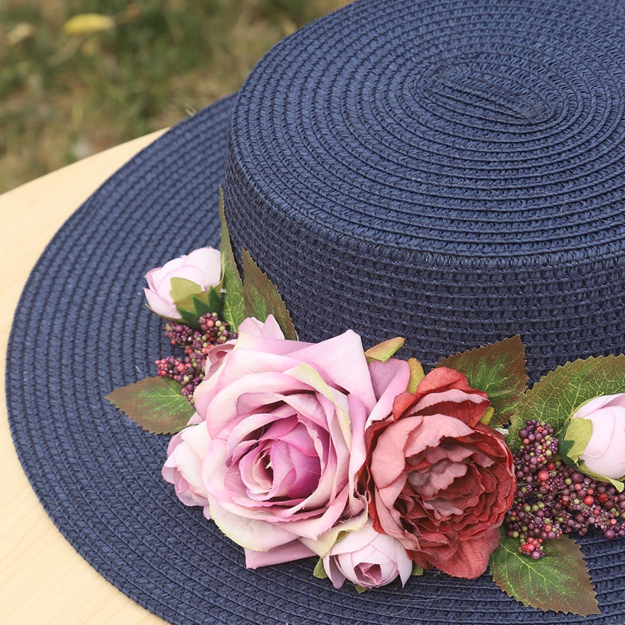 Handmade Woven Flower Straw Hatš„Buy 2 Get 10% OFF - Image 15
