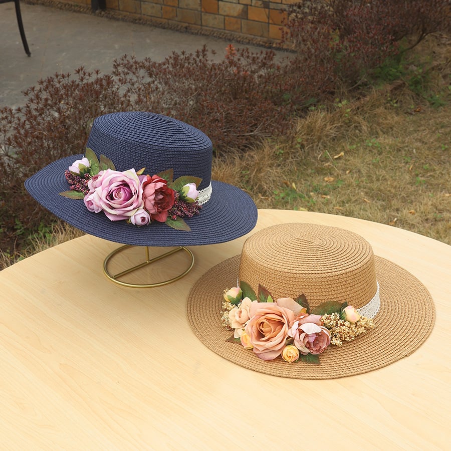 Handmade Woven Flower Straw Hatš„Buy 2 Get 10% OFF - Image 9