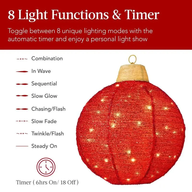 🎄Hanging Pop-Up Outdoor Christmas Ornaments - Image 5