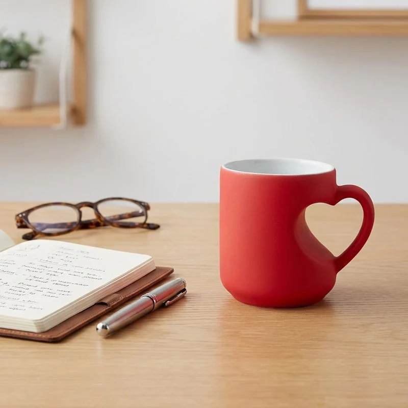 🔥Buy More Save More💖Heart-shaped Color-changing Ceramic Mug🎁 - Image 13