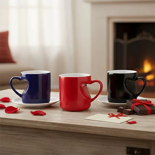 🔥Buy More Save More💖Heart-shaped Color-changing Ceramic Mug🎁 - Image 20