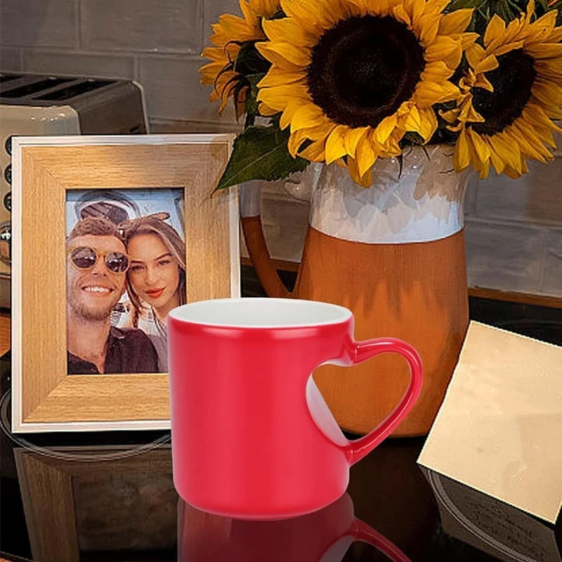 🔥Buy More Save More💖Heart-shaped Color-changing Ceramic Mug🎁 - Image 6