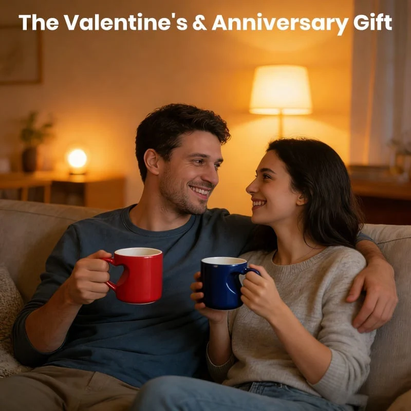 🔥Buy More Save More💖Heart-shaped Color-changing Ceramic Mug🎁 - Image 8