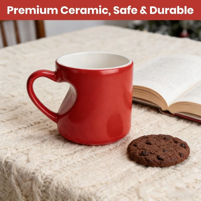 🔥Buy More Save More💖Heart-shaped Color-changing Ceramic Mug🎁 - Image 9