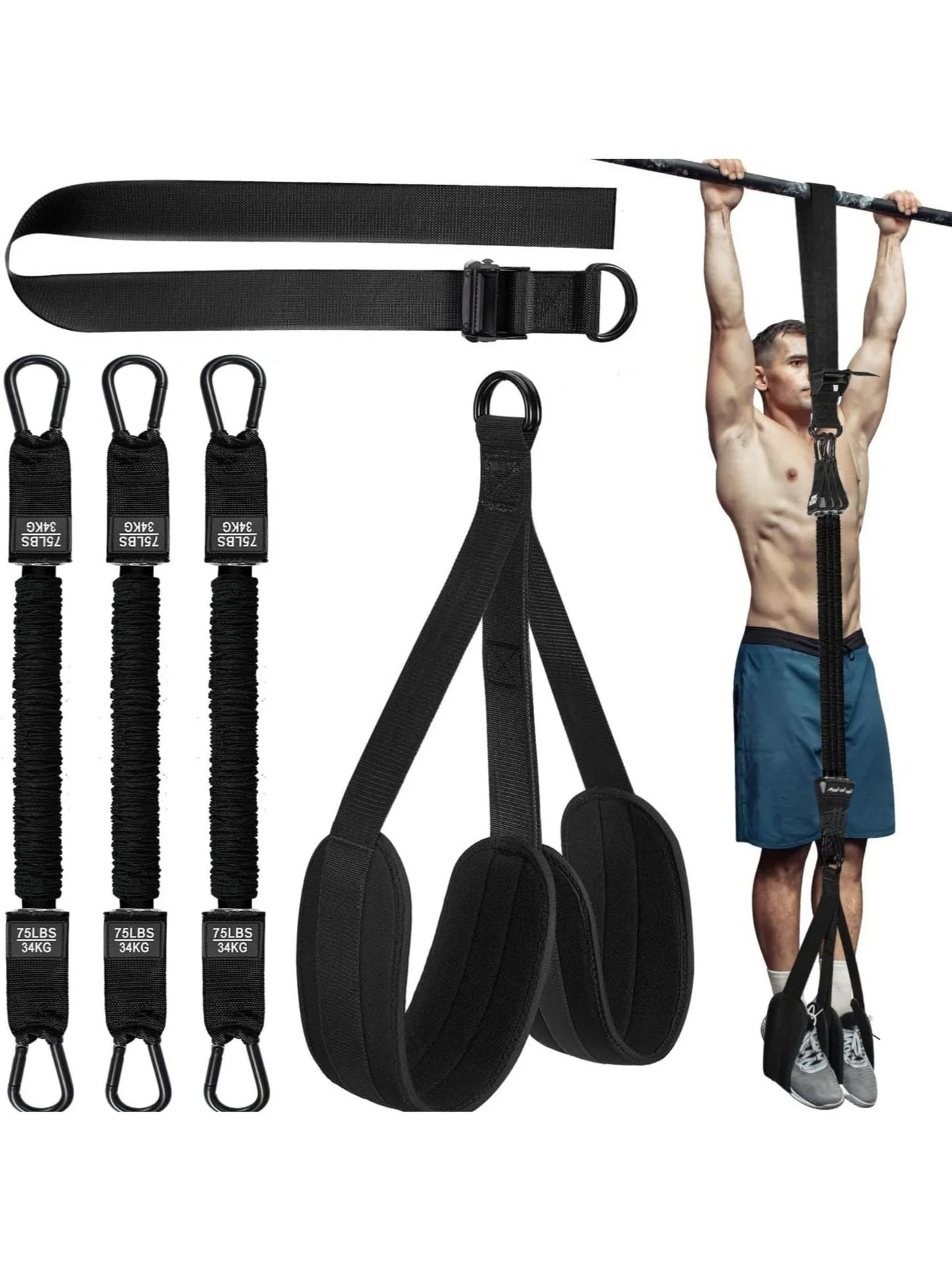 Heavy-Duty Pull Up Workout Band - Image 3