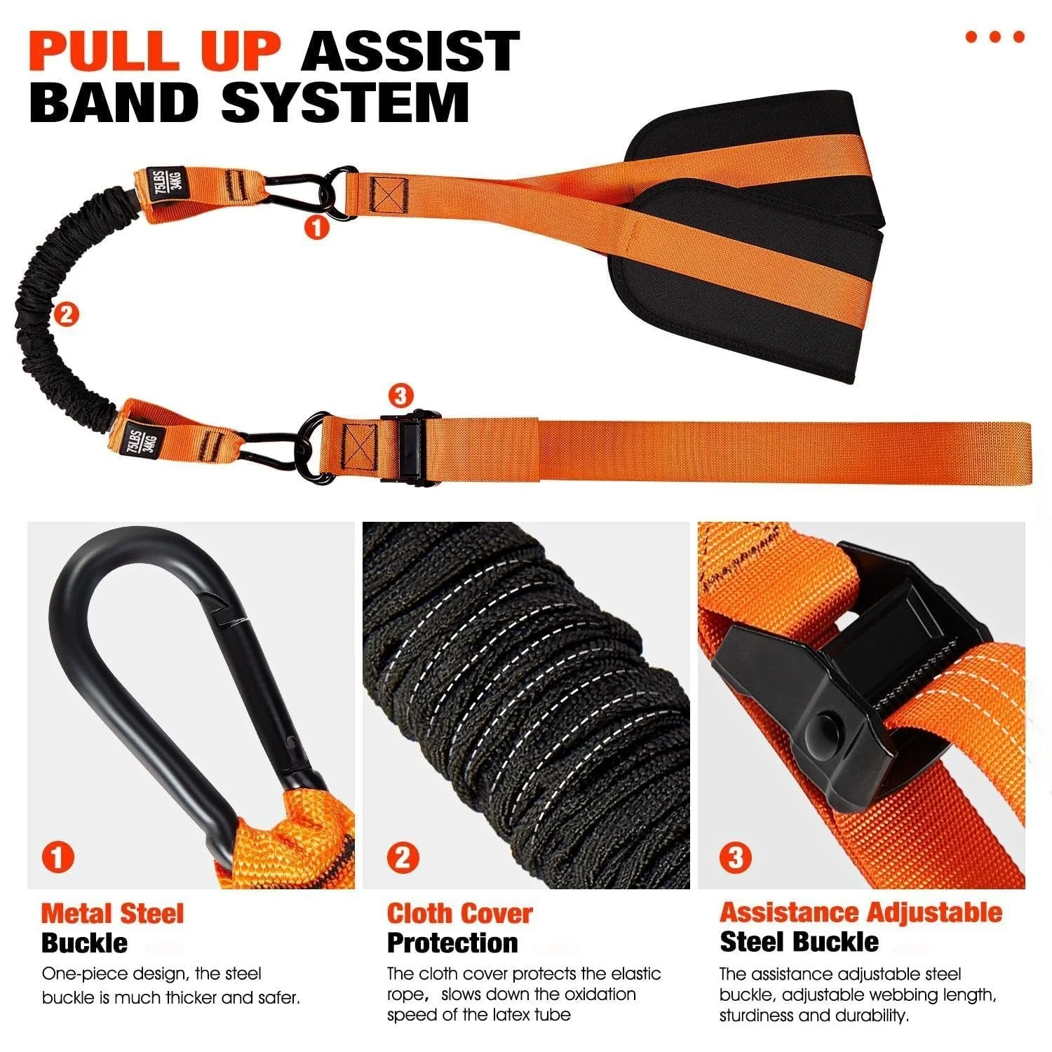 Heavy-Duty Pull Up Workout Band - Image 8