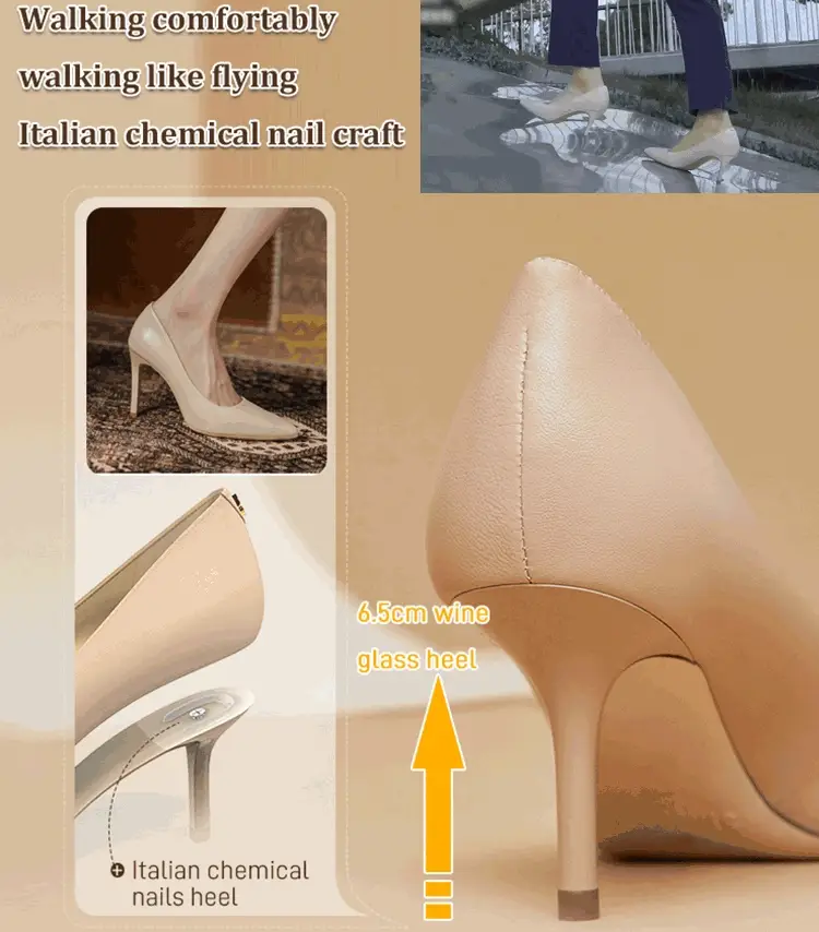 High-heeled Shoes That Solve The Problem Of Tired Feet And Sore Feet - Image 7