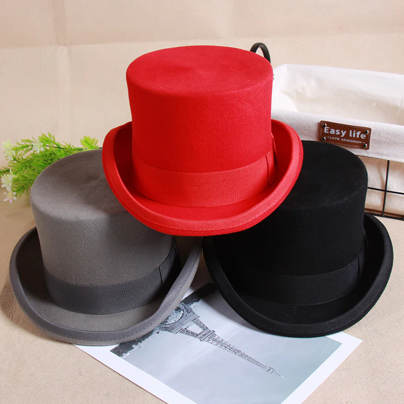 Elegant High Topper Hat - Classic Style for Timeless Sophistication - Image 2