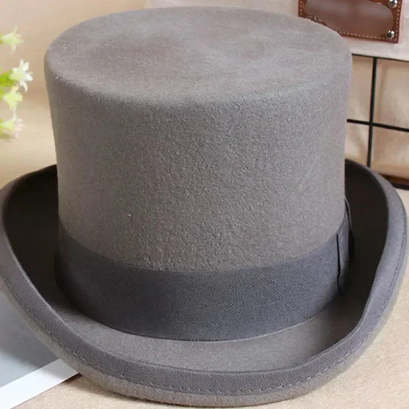 Elegant High Topper Hat - Classic Style for Timeless Sophistication - Image 7