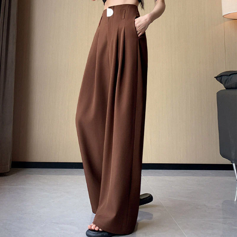 High-Waisted Wide-Leg Trousers - Image 5