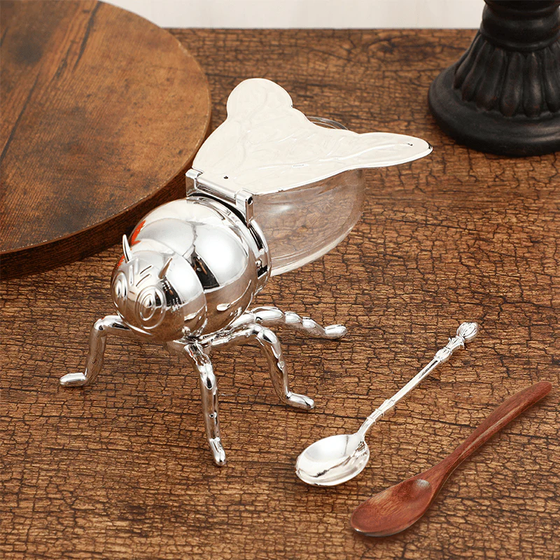 Decorative Bee-Shaped Honey Jar - Image 10