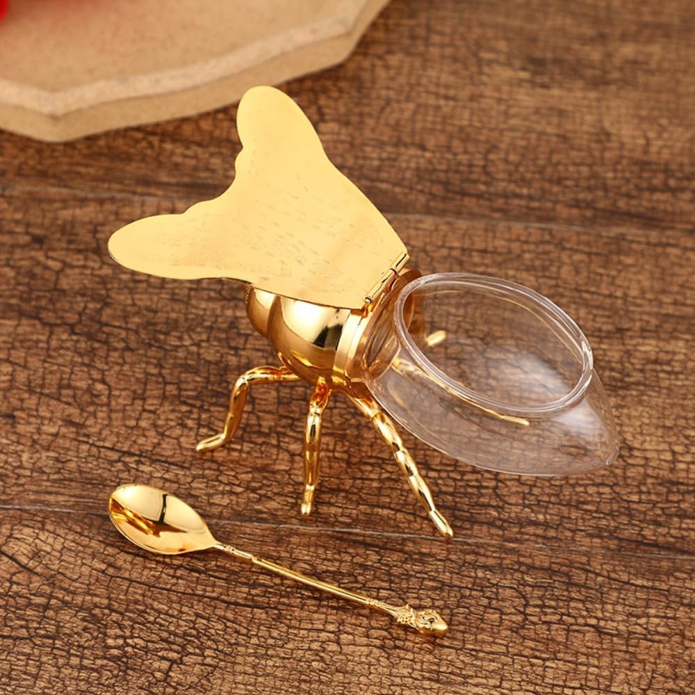 Decorative Bee-Shaped Honey Jar - Image 4