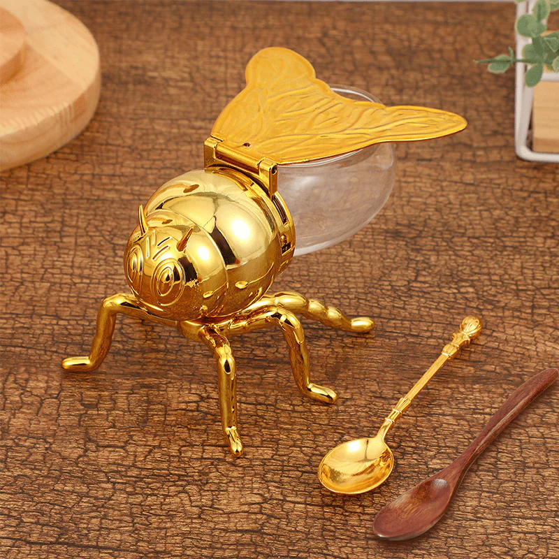 Decorative Bee-Shaped Honey Jar - Image 9