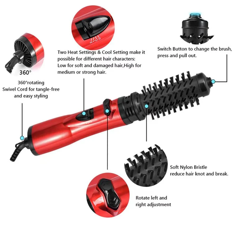 🎁49% OFF!! 3-in-1 Hot Air Styler and Rotating Hair Dryer for Dry hair, curl hair, straighten hair - Image 10
