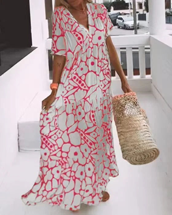 🌸Women's Casual Floral Swing Dress Summer Dress - Image 5
