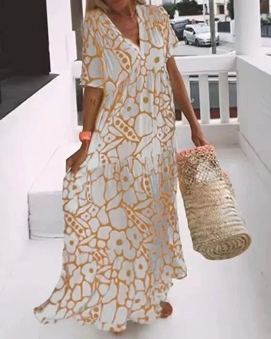 🌸Women's Casual Floral Swing Dress Summer Dress - Image 6
