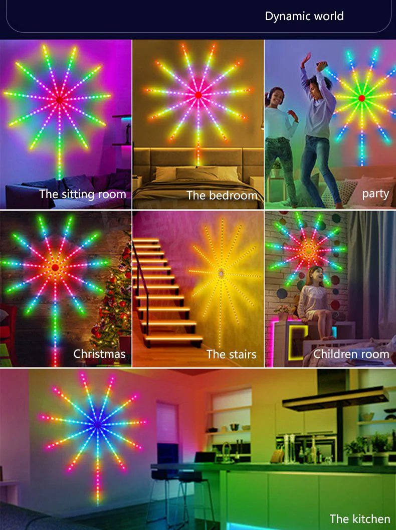 (💥Hot Sale💥- 49% OFF) Smart Firework LED Lights - Image 5