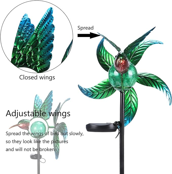 💥New Spring 2024💥Solar Outdoor Decorative Wind Spinner-49% OFF🔥 - Image 10