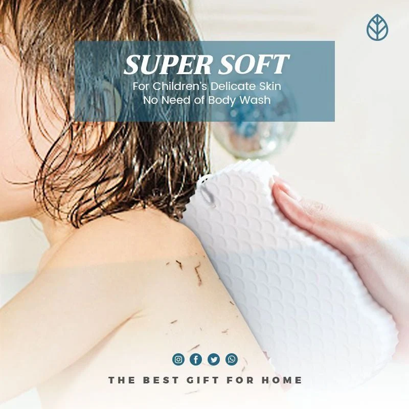Super Soft Exfoliating Bath Sponge - Image 2